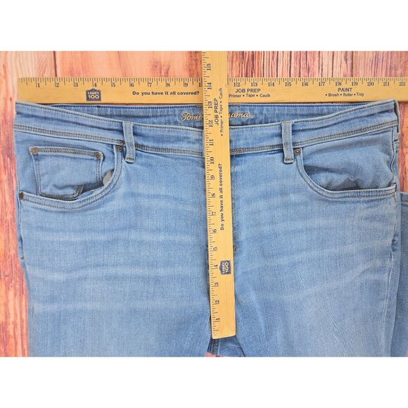 Tommy Bahama Indigo Palms Mens Jeans Size 40x32 Light Blue Denim - Picture 9 of 10